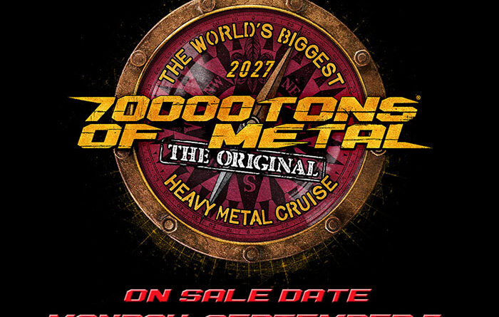 70000TONS OF METAL 2027 - Tickets on Sale Banner