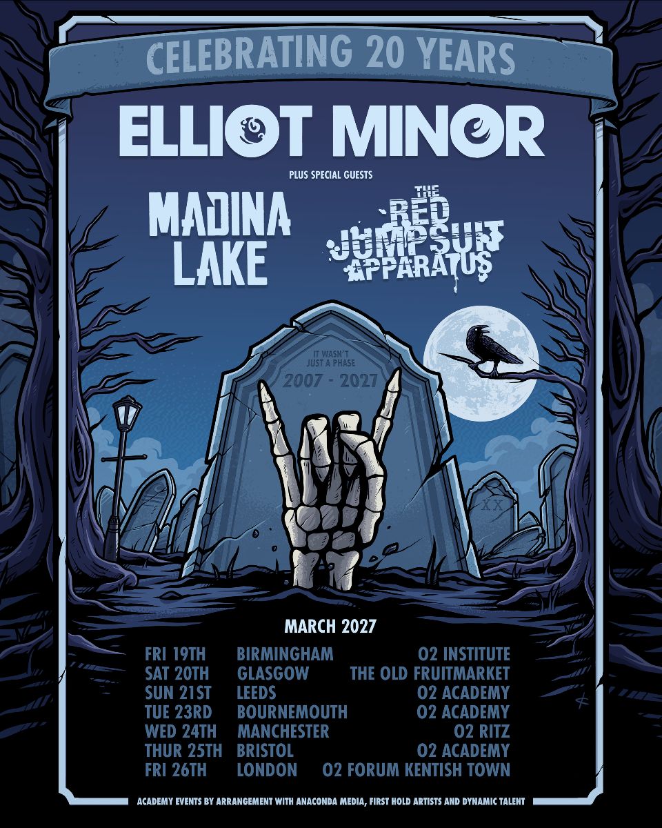Elliot Minor UK Tour 2027