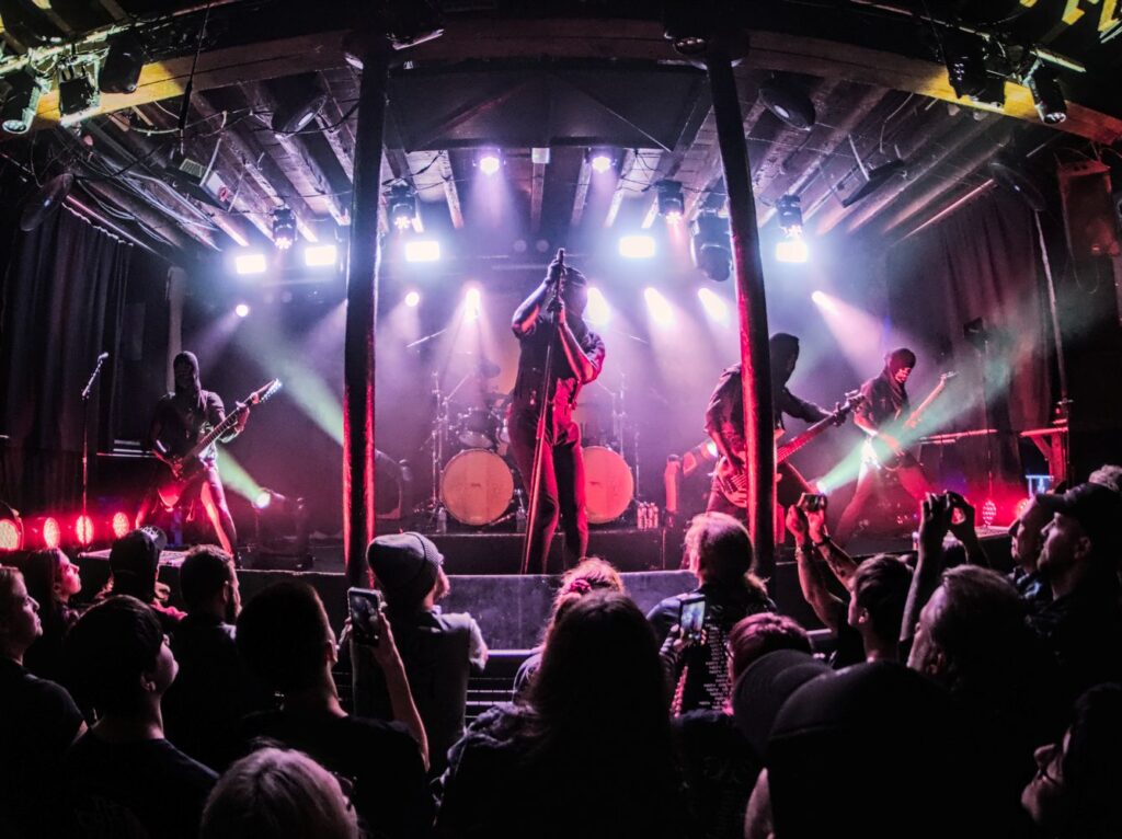 Gaerea live @ The Fleece, Bristol. Photo Credit: Rowan Bruce