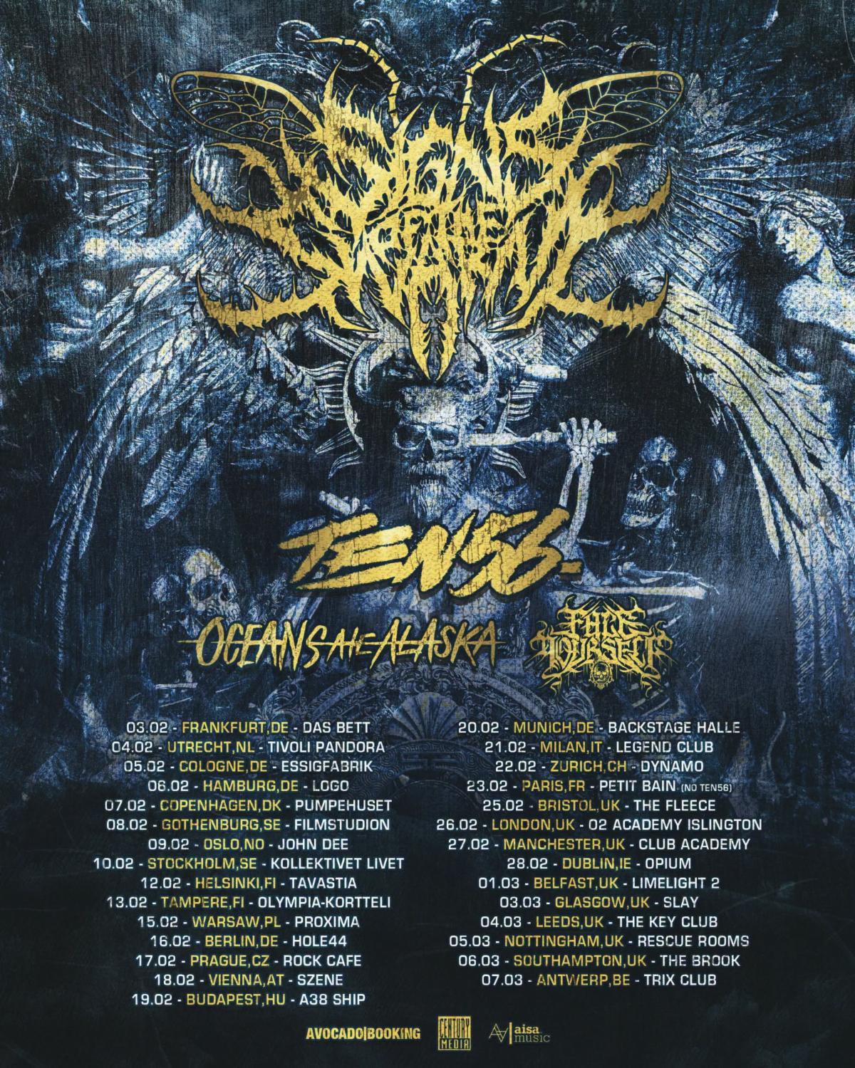 Signs Of The Swarm European Tour 2027