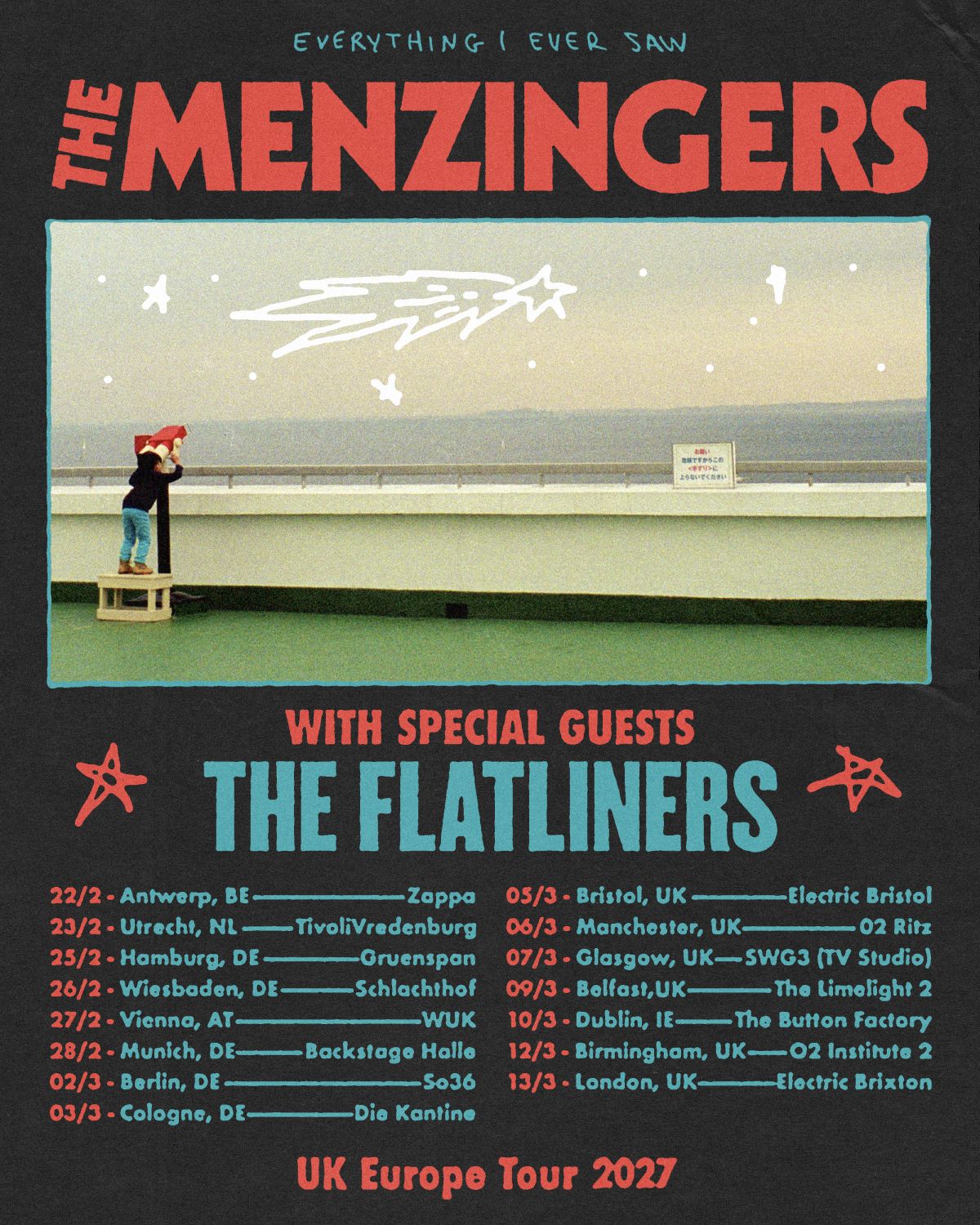 The Menzingers UK and European Tour 2027