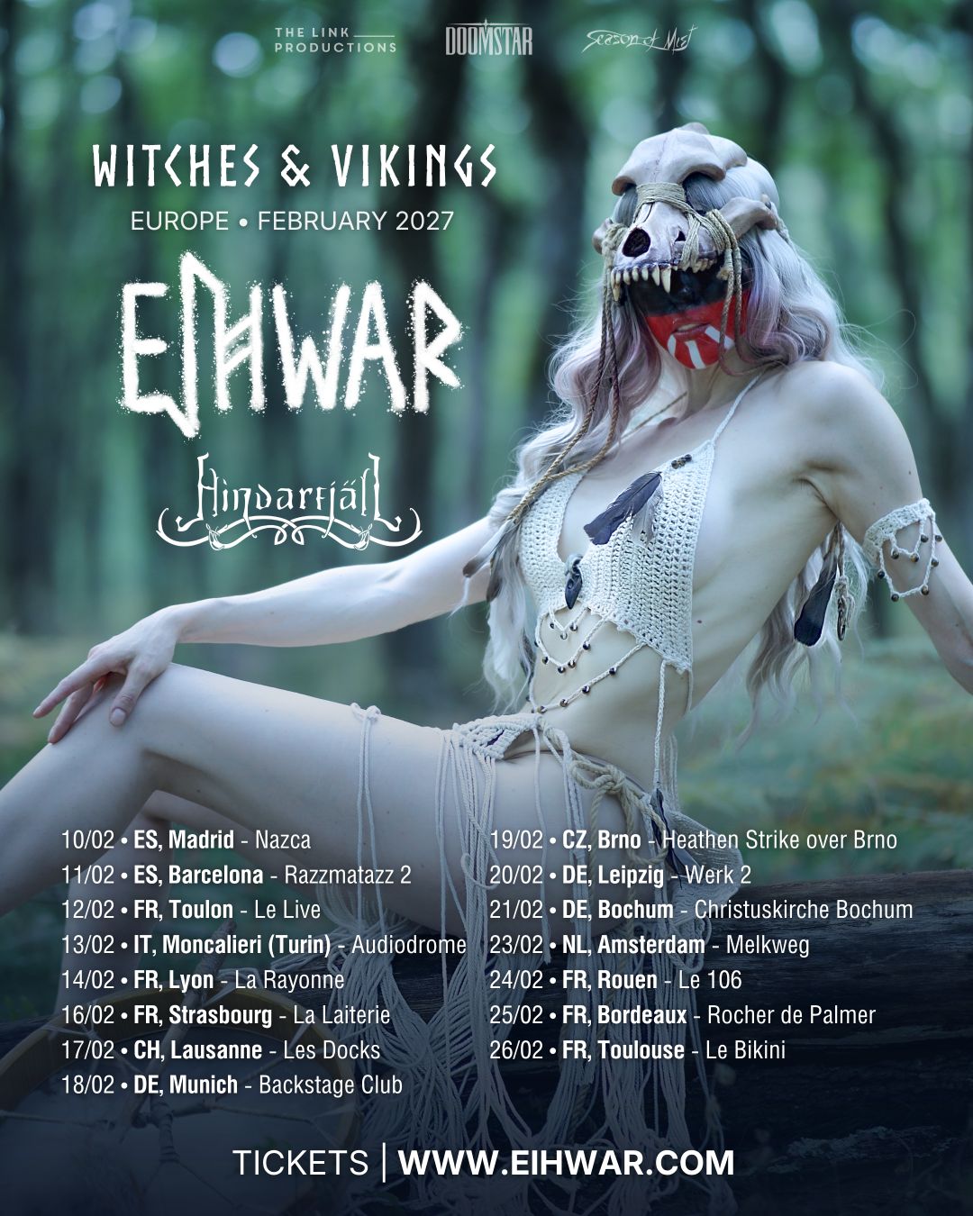 Eihwar European Tour 2027