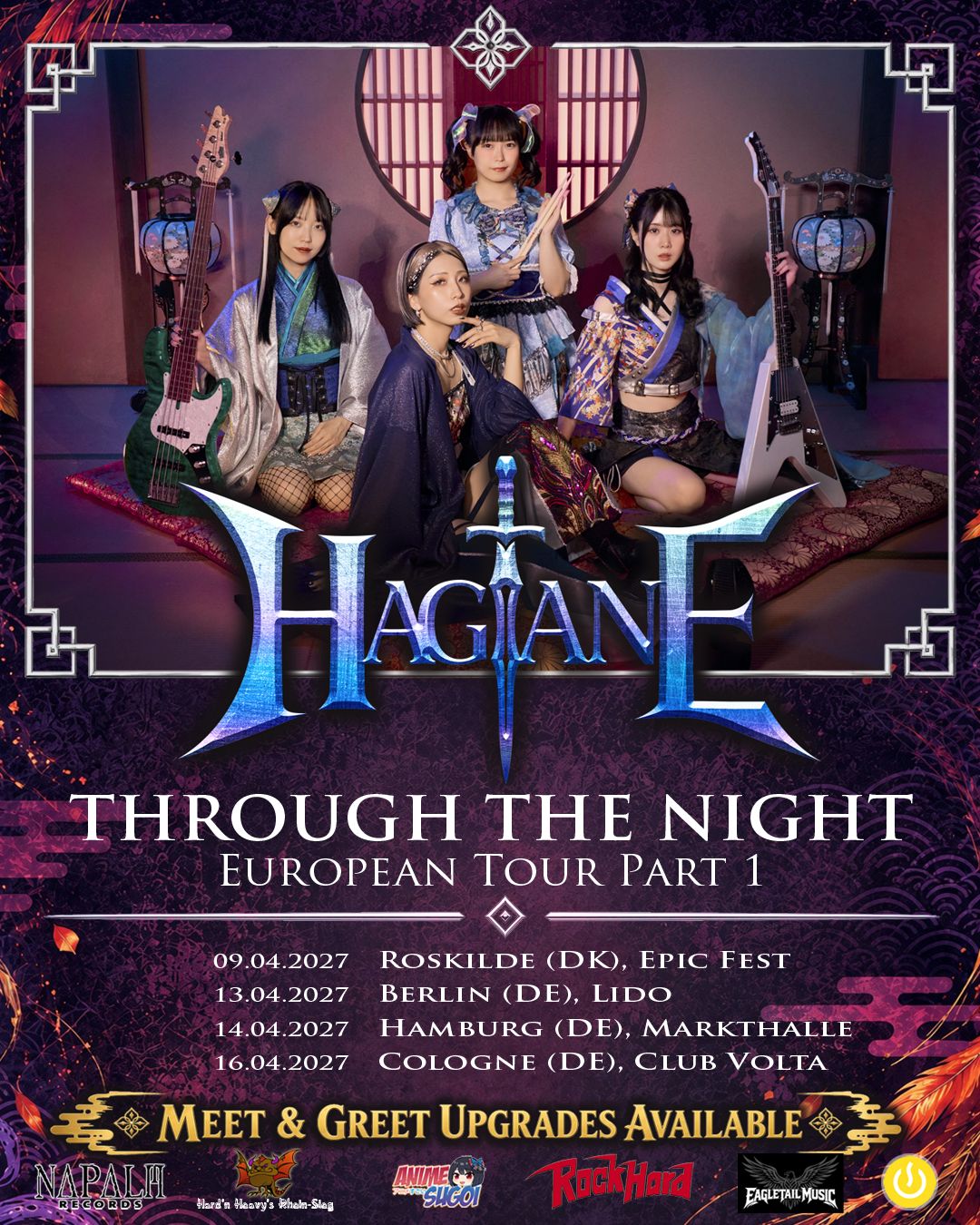 Hagane European Tour 2027