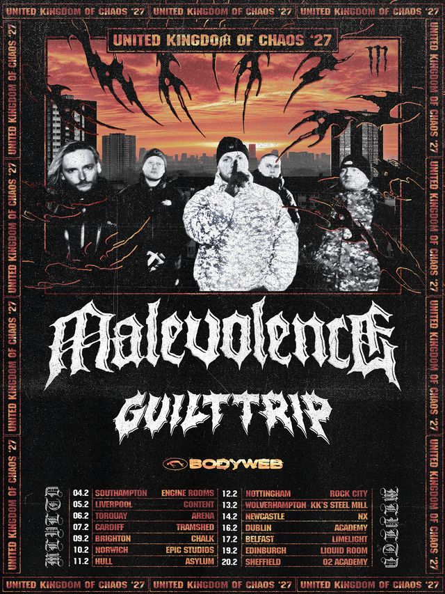 Malevolence UK and Ireland Tour 2027