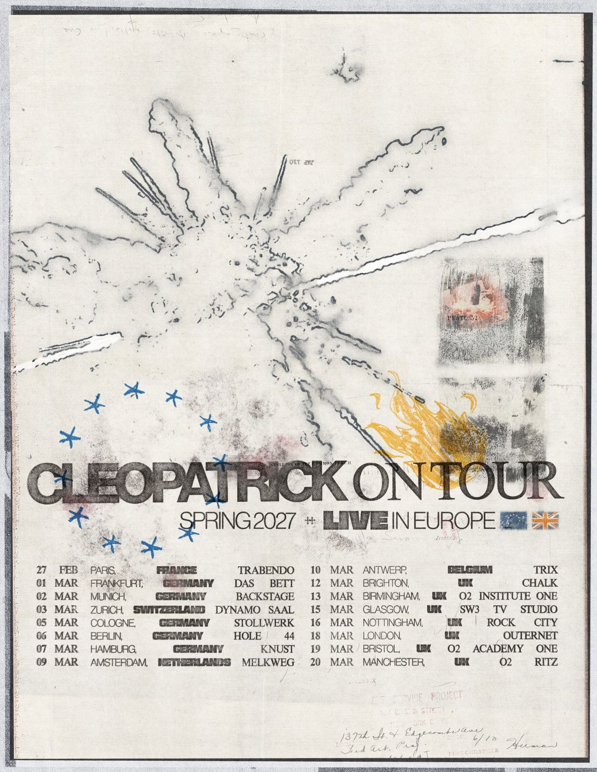 cleopatrick European tour 2027