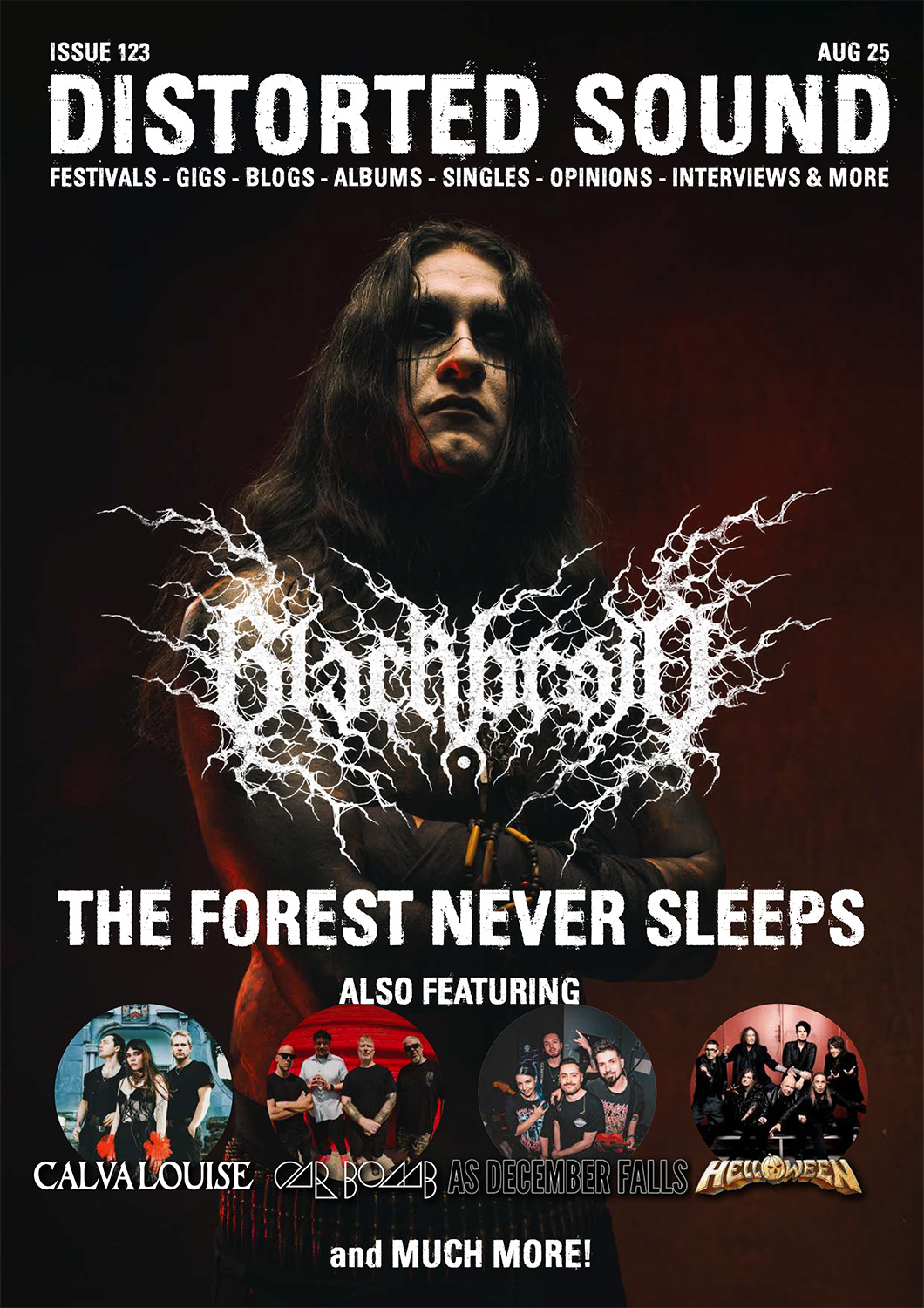 DS123 cover featuring Blackbraid on the cover