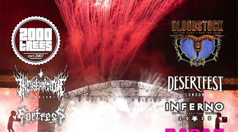 Distorted Sound Magazine: The Festival Issue 2025 Cover