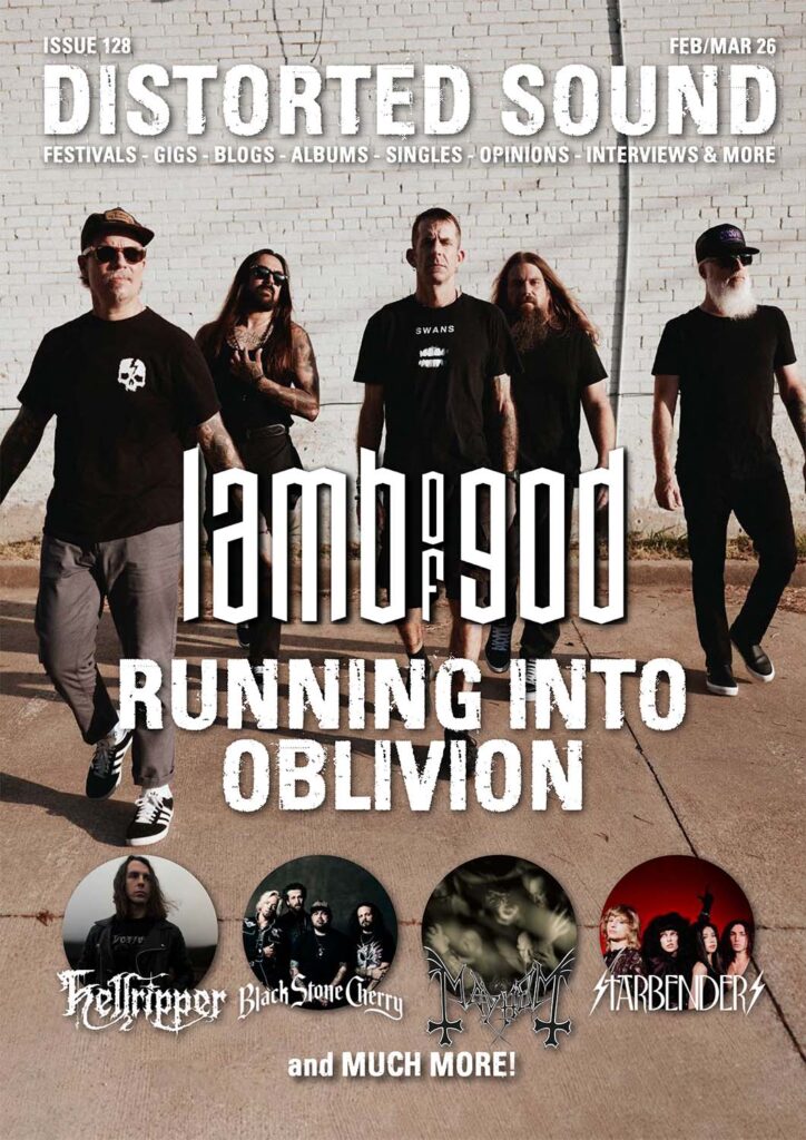 Distorted Sound Magazine: Issue 128 - Lamb of God on the cover